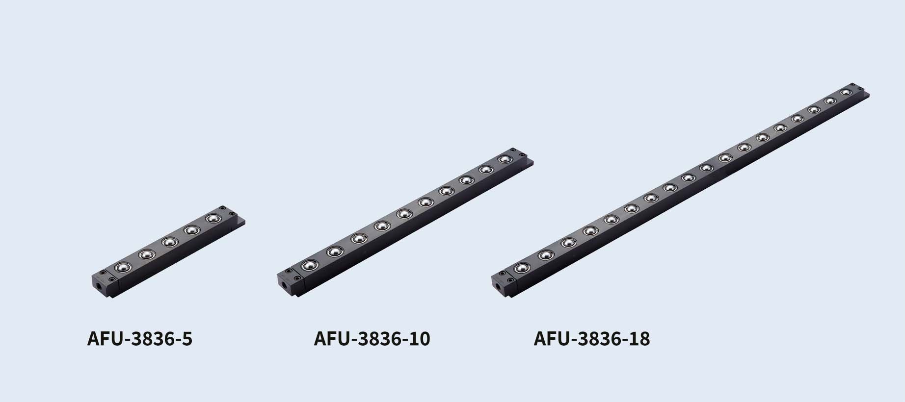 NEW FREEBEAR エアー浮上式フリーベアユニット AFU-3836AL-8 <br>AFU-3836AL-8 1本<br><br>   115-4854<br><br><br>